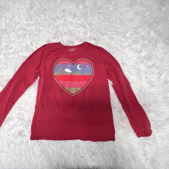 Children’s Place Lot of 2 LongSleeve Shirts Girls - Picture 2 of 3